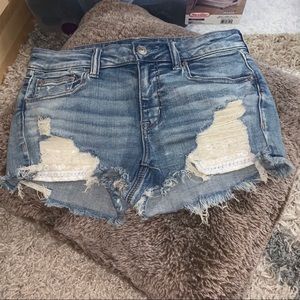 American eagle Next level stretch shorts Size 8!